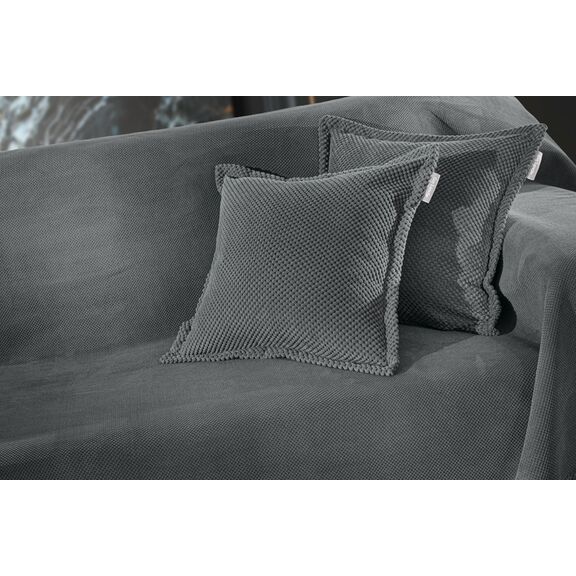 Διακοσμητικό Μαξιλάρι Rubicon Anthracite 45x45 (Χωρίς Γέμιση) guy Laroche  100% Fine Microfiber