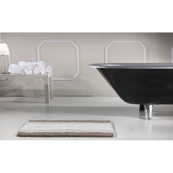Πατάκι Μπάνιου Isolda Choco 55x90 guy Laroche Choco 100% Cotton