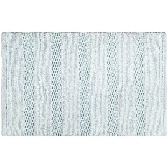 Πατάκι Μπάνιου Rocco sky 55x95 guy Laroche sky 100% Βαμβάκι