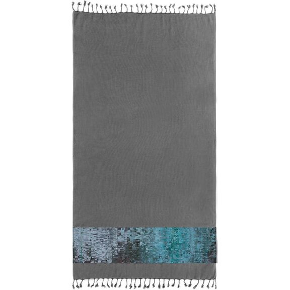 Πετσέτα Θαλάσσης Pestemal 6 Anthracite  90x170 guy Laroche  100% Βαμβακι