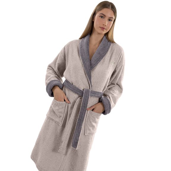 Μπουρνούζι duo Silver Medium guy Laroche  100% Cotton