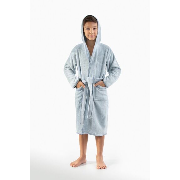 Παιδικό Μπουρνούζι Orin sky 2-4 guy Laroche Light Blue 100% Cotton