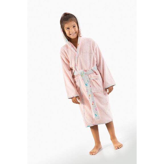 Παιδικό Μπουρνούζι Liliana 4-6 guy Laroche Mixed 100% Cotton