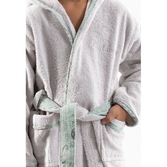 Παιδικό Μπουρνούζι Cosmic 2-4 guy Laroche Mint 100% Cotton