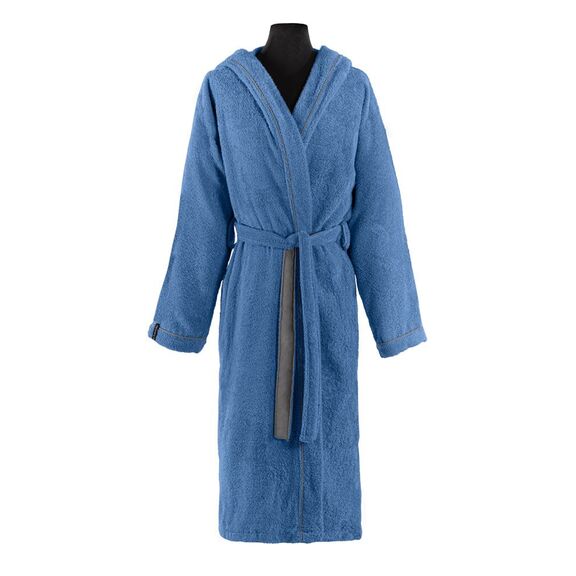 Μπουρνούζι Casual Blue Medium guy Laroche  100% Cotton