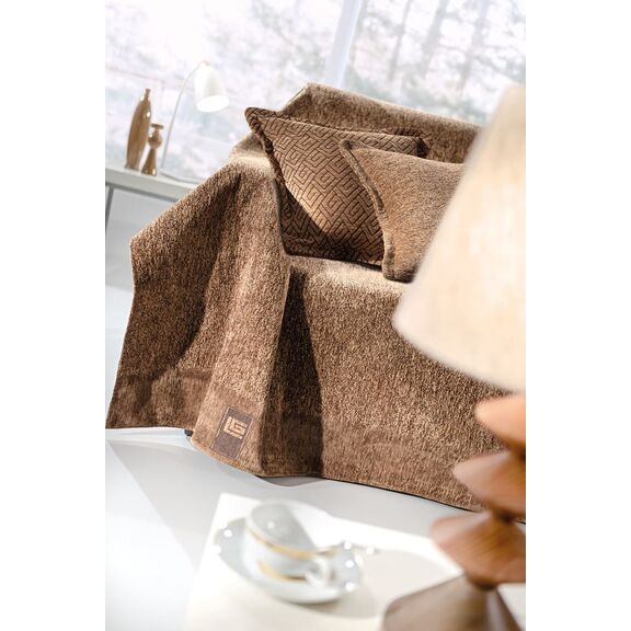 Προσφορα!! Ριχτάρι Balance Mocca 180x150 guy Laroche Mocca 25% Cotton-55% Acrylic -20% Polyester