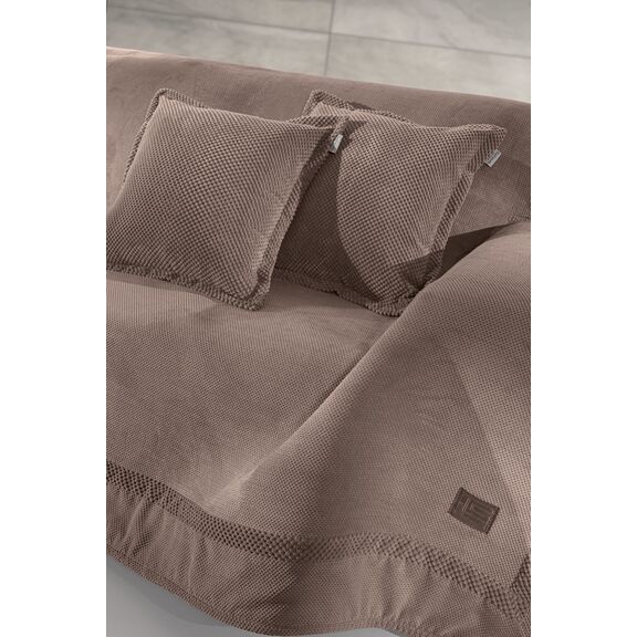 Ριχτάρι Καναπέ Rubicon Choco (Διθέσιος) 170x250 guy Laroche  100% Fine Microfiber