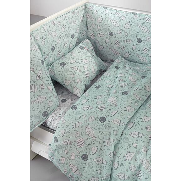 Σετ 3τμχ Βρεφική Προίκα Cosmic guy Laroche  100% Cotton