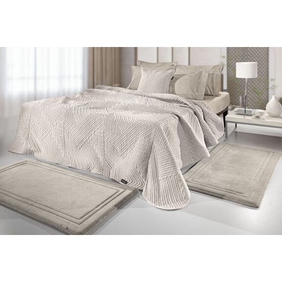 Σετ 3τμχ Χαλί Softy Mink guy Laroche  100% Pol. With Memory Foam