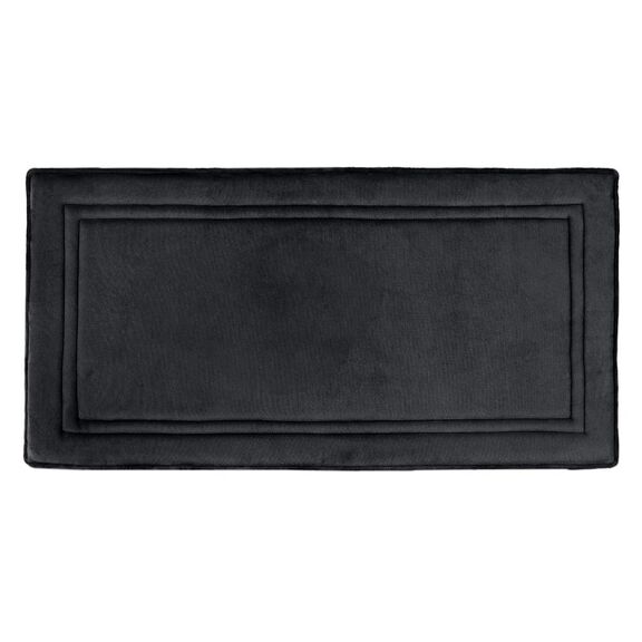 Σετ 2τμχ Χαλί Softy Black guy Laroche  100% Pol. With Memory Foam