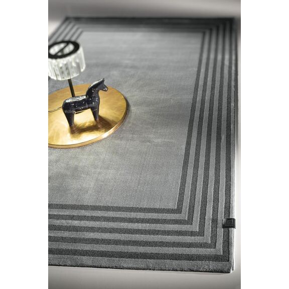Χαλί Prellude Carbon 160x230 guy Laroche Grey 50 %Πολυπροπυλένιο / 50% Πολυεστερικό
