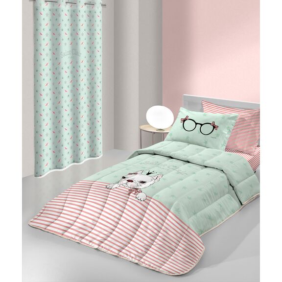 Παιδικό Πάπλωμα Rosie Mint 160x220 Saint Clair  100% Μικροφίμπρα