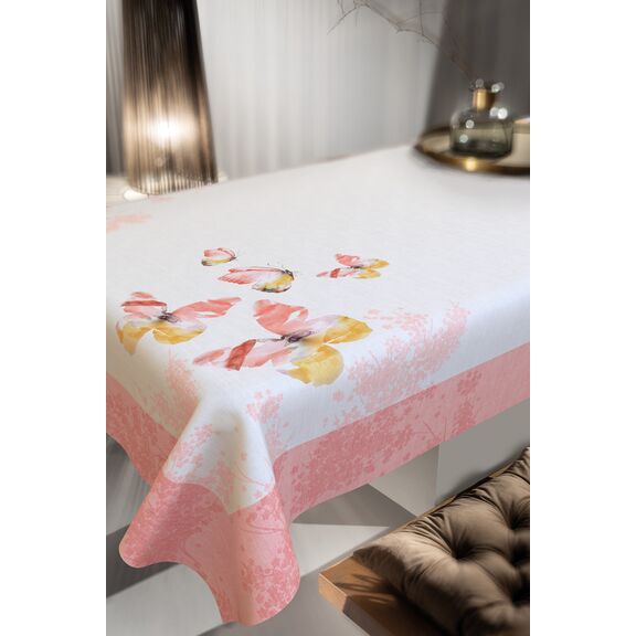 Τραπεζομάντηλο 1039 Coral 145x220 Saint Clair  100% Polyester