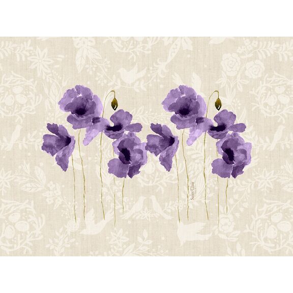 Σουπλά 11 Purple 45x33 Saint Clair  100% Polyester