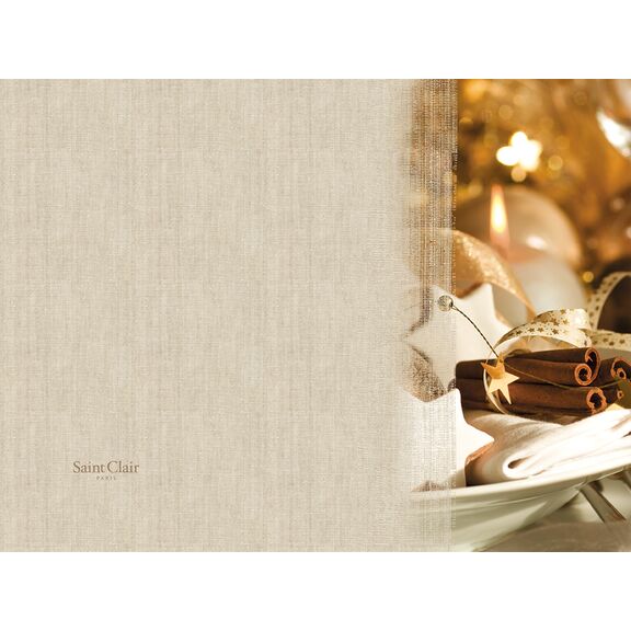 Σουπλά Χριστουγεννιάτικο 3020 45x33 Saint Clair  100% Polyester