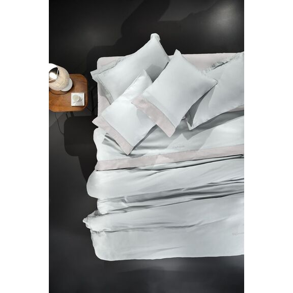 Σετ 4τμχ Σεντόνια Silky Moonlight-Silver 270x280 guy Laroche  100% Cotton Satin