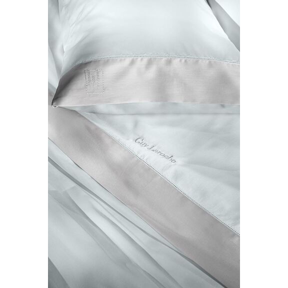 Σετ 4τμχ Σεντόνια Silky Moonlight-Silver 270x280 guy Laroche  100% Cotton Satin