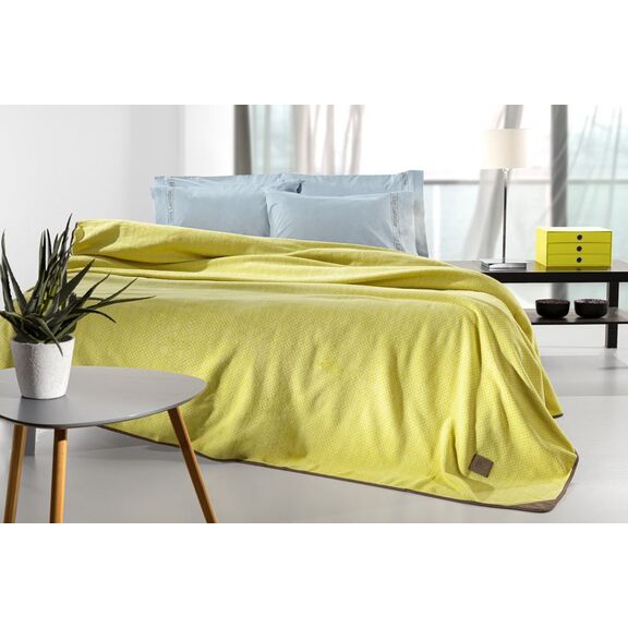 Κουβέρτα Polar Verde 170x250 guy Laroche  100% Μικροφιμπρα / Συνθετικο Δερμα στο Τελειωμα