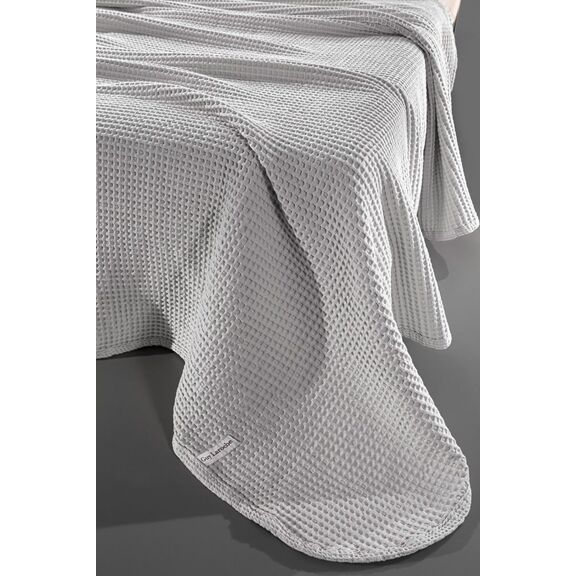Κουβέρτα Eternity Silver 160x240 guy Laroche  100% Cotton Stonewashed