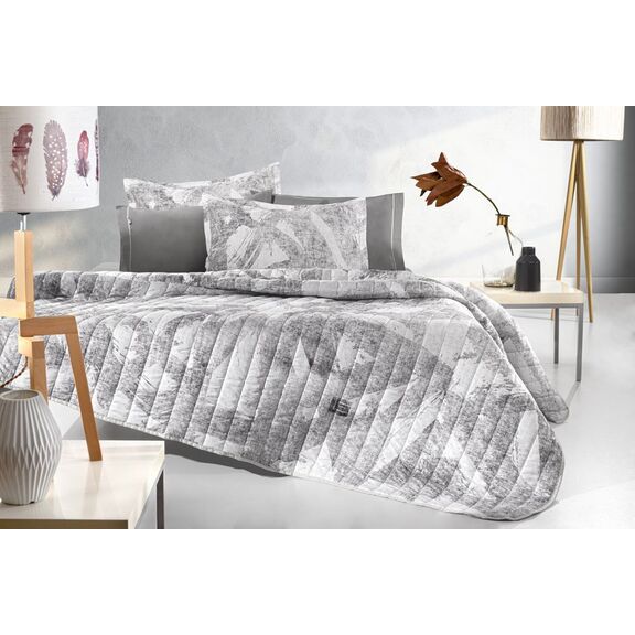 Κουβερλί Graffity Anthracite 220x240 guy Laroche Anthracite 100% Microsuede