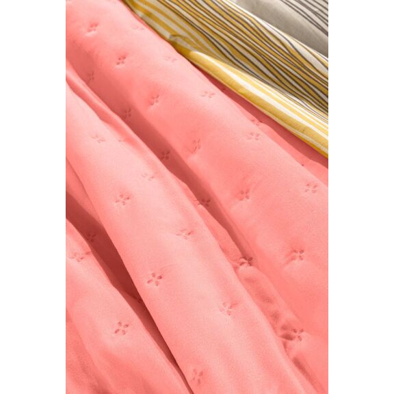Σετ 2τμχ. Κουβερλί Public Coral 220x240 guy Laroche Coral 100% Fine Microfiber