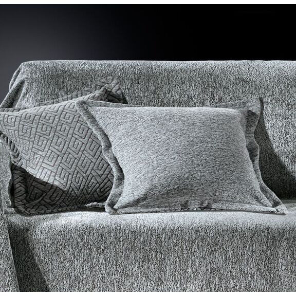 Διακοσμητική Μαξιλαροθήκη Balance Silver 45x45 guy Laroche Silver Χωρις Γεμιση