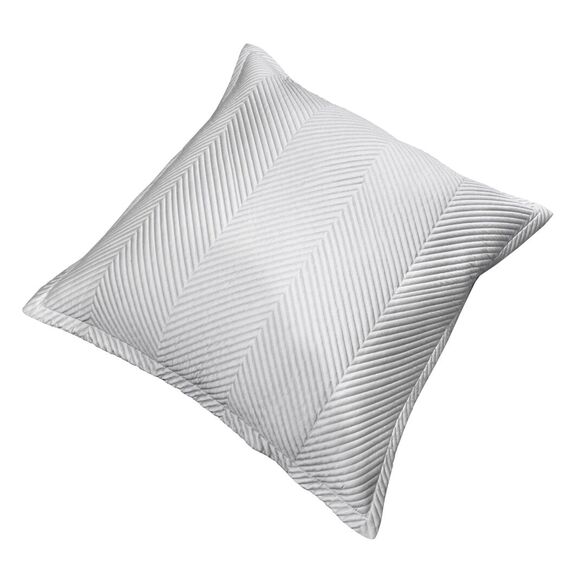 Μαξιλαροθήκη Διακοσμητική Venere Silver guy Laroche  100% Microsatin