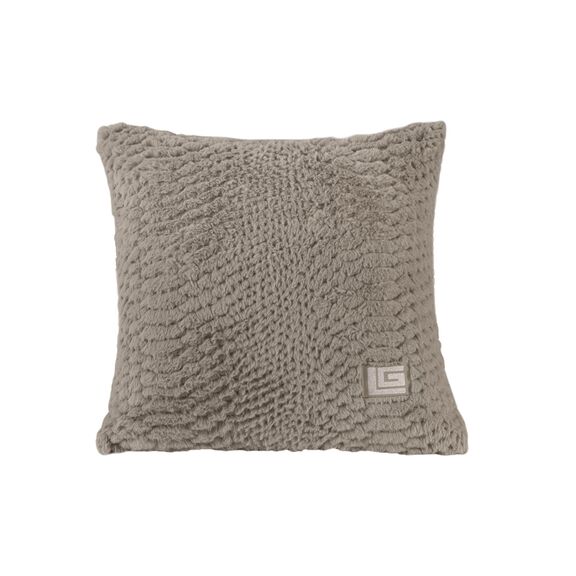 Γούνινο Διακοσμητικό Μαξιλαράκι Crusty Mink 45x45 guy Laroche  100% Polyester art fur Ultrasoft