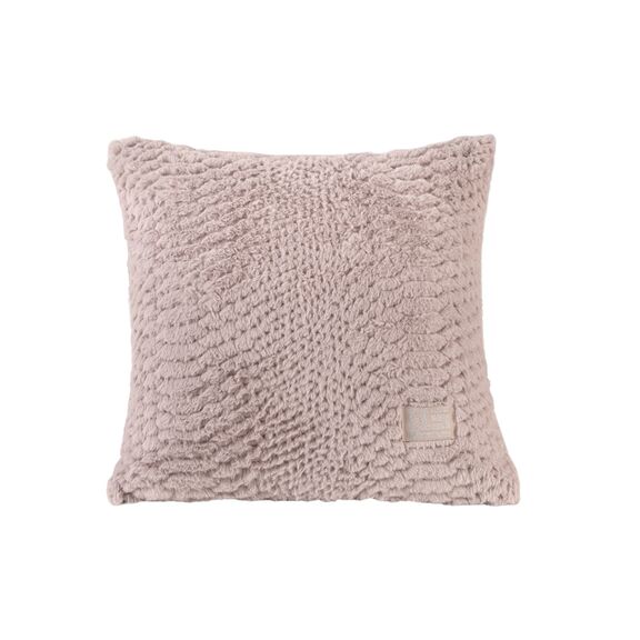 Διακοσμητικό Μαξιλάρι new Crusty old Pink 60x60 (Χωρίς Γέμιση) guy Laroche  100% Polyester art fur Ultrasoft