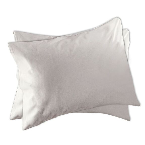 Ζεύγος Μαξιλαροθήκες Reserve Silver 52χ72 guy Laroche Grey 100% Cotton Percale