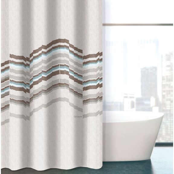 Κουρτίνα Μπάνιου Wall Cement 240x185 guy Laroche Cement 100% Μικροΐνες