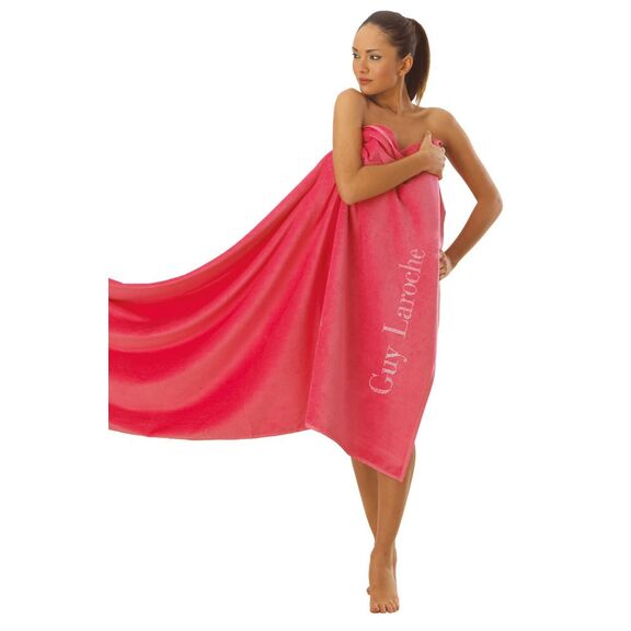 Πετσέτα Θαλάσσης Oceano Pink 80x170 guy Laroche  100% Cotton