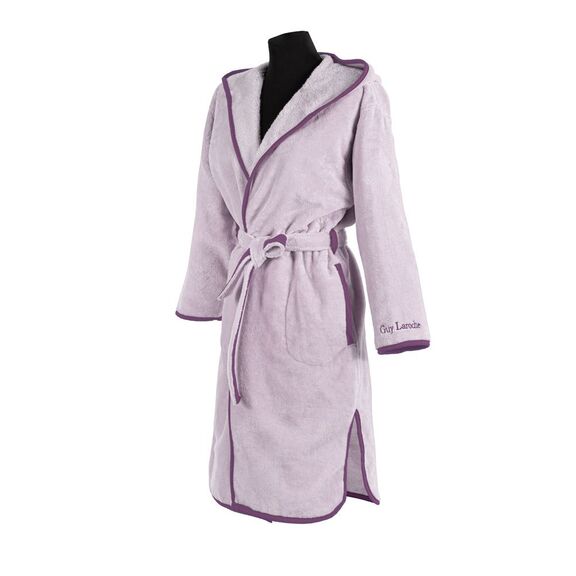 Μπουρνούζι new Comfy Lilac Large με Κουκούλα Medium guy Laroche  60% Cotton - 40% Polyester