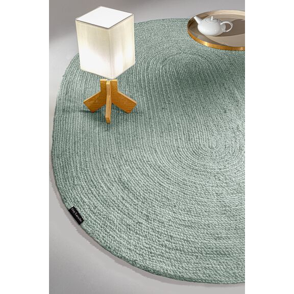 Χαλί Native Aqua Oval 140x210εκ. guy Laroche  100% Jute