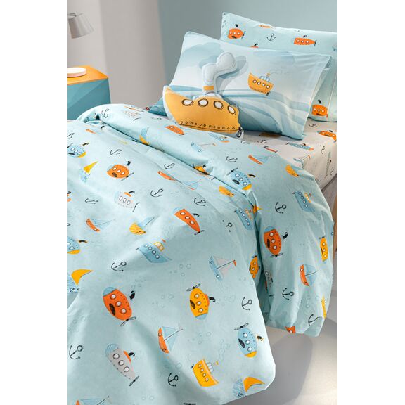 Σετ Σεντόνια 3τμχ. sub 165x250 Saint Clair  100% Cotton