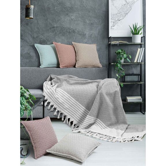 Διακοσμητικό Μαξιλάρι Tent Grey Διακοσμητικήμαξιλαροθήκη:45x45
