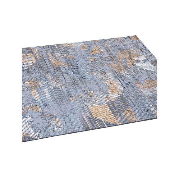 Χαλί Feathers Grey Gold Στρόγγυλοxαλί165