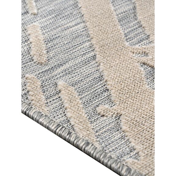 Χαλί Scratches Grey Beige 67x400