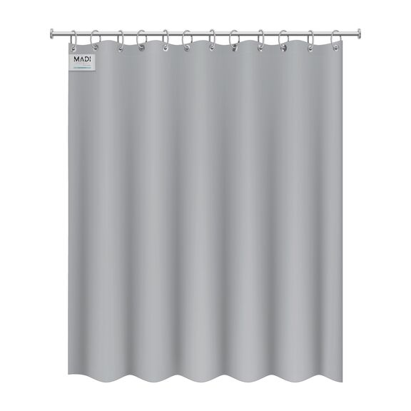 Κουρτίνα Μπάνιου Llano Grey Κουρτίναμπάνιου:180x240