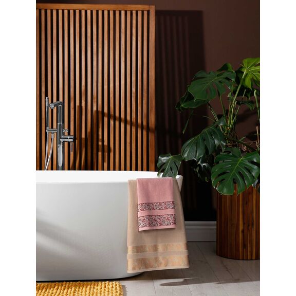 Πετσέτα Bloom Beige Πετσέταxεριών:30x50