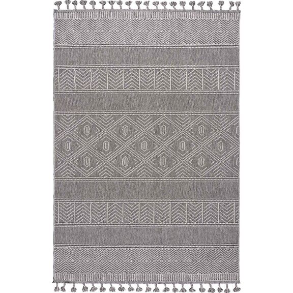 Χαλί Parallel Grey 165x230