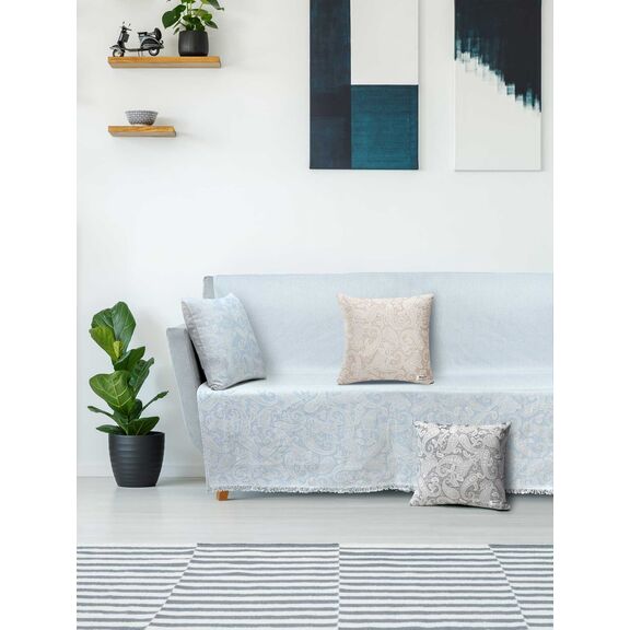 Ριχτάρι Rococo Cyan Ριxτάριδιθέσιουκαναπέ:170x250