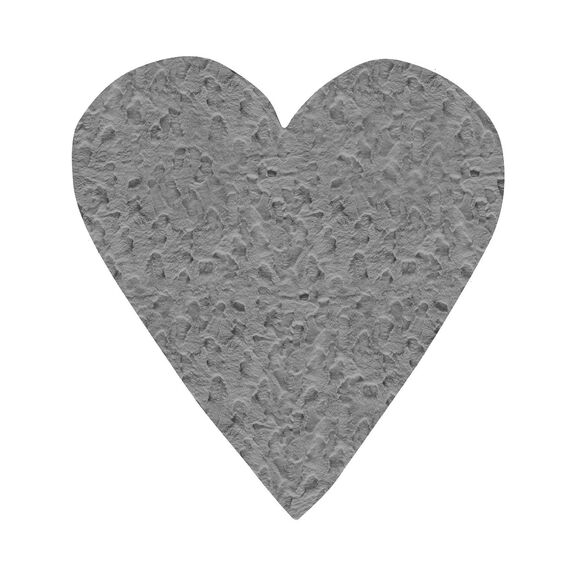 Παιδικό Χαλί Glacial Grey Heart 120x120