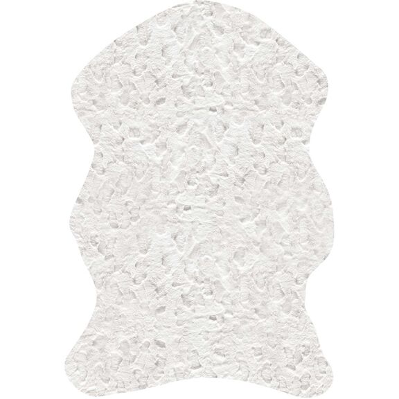 Χαλί Glacial White Animal 80x150