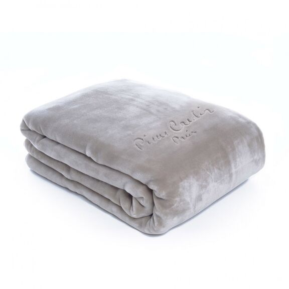 ΚΟΥΒΕΡΤΑ ΜΟΝΗ 160X220 PIERRE CARDIN NANCY STER 545 TAUPE(55)