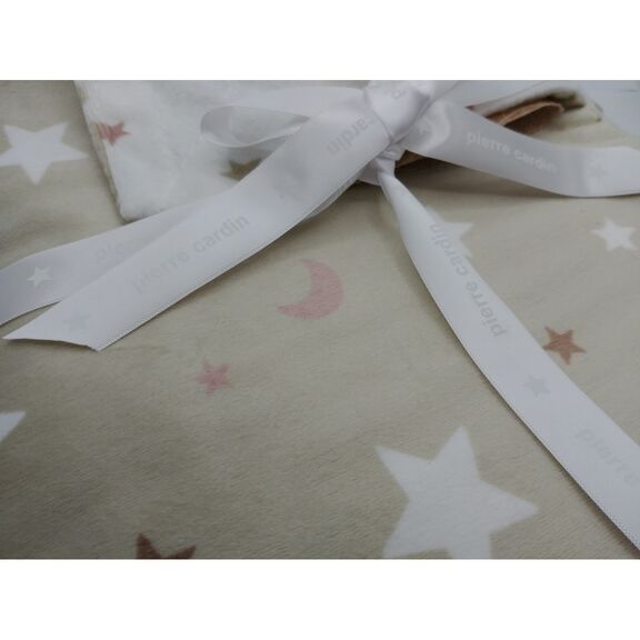 ΚΟΥΒΕΡΤΑ ΚΟΥΝΙΑΣ soft plus FLEECE 110X140 PIERRE CARDIN MOON BEIGE