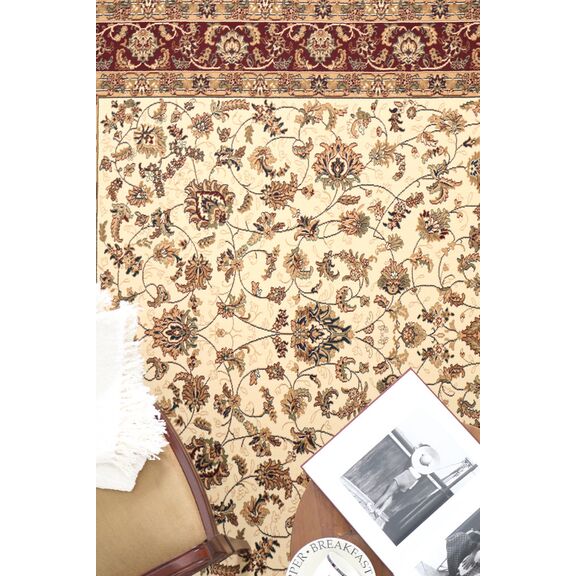Κλασικό Χαλί Sherazad 3046 8349 Ivory Royal Carpet