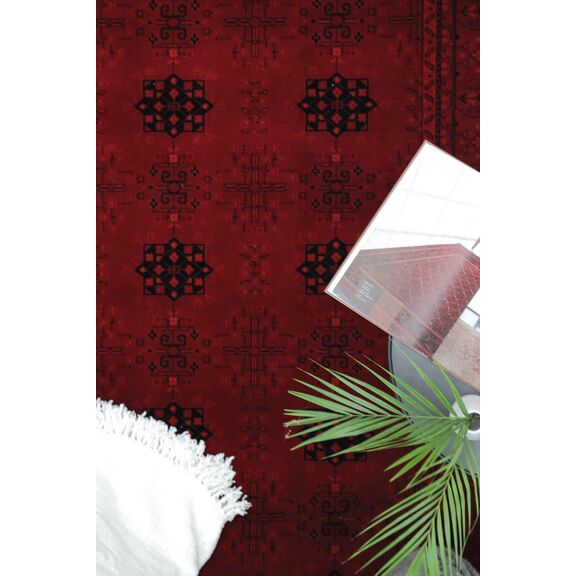 Κλασικό Χαλί Afgan 8127a D.red Royal Carpet