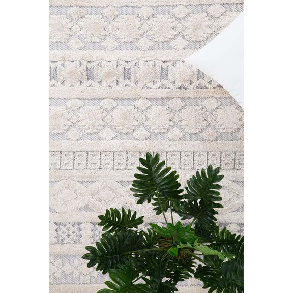 Χαλί la Casa 727a White L.gray Royal Carpet
