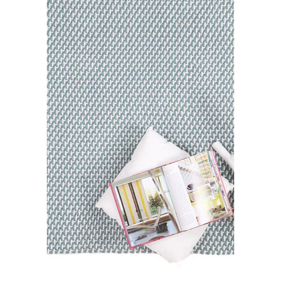 Χαλί Duppis od2 White Blue Royal Carpet